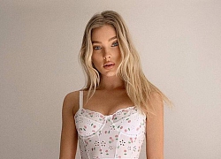 Elsa Hosk mặc nội y ren gợi cảm, khoe vòng eo 58cm đáng ngưỡng mộ