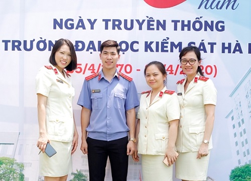 Nhiều thế hệ thầy, trò Đại học Kiểm sát Hà Nội hội ngộ trong lễ kỷ niệm thành lập trường