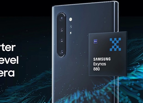 Samsung công bố chip Exynos 880 tầm trung tích hợp 5G