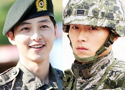 Song Joong Ki lên top Naver nhờ ảnh nhập ngũ 5 năm trước, hình tại ngũ huyền thoại của "đối thủ" Hyun Bin bỗng bị đem ra so sánh