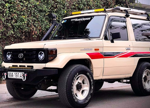 Xe hiếm Toyota Land Cruiser BJ70 rao giá 350 triệu tại Việt Nam