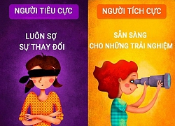 Bộ tranh về 12 sự khác biệt rõ rệt giữa người tích cực và người tiêu cực