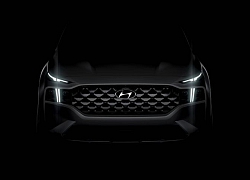 Lộ diện những hình ảnh đầu tiên của Hyundai Santa Fe 2021