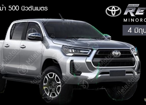 Toyota Fortuner và Hilux mới sắp ra mắt tại Thái Lan