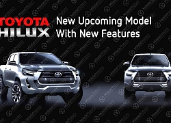 Toyota Hilux 2021 sở hữu động cơ mạnh mẽ hơn