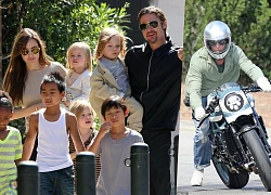 Brad Pitt bất ngờ lái mô-tô đến nhà vợ cũ Angelina Jolie, liệu có sắp tái hợp?