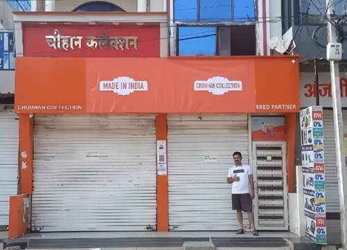 Cửa hàng Xiaomi Ấn Độ đồng loạt đổi logo 'Made in India'