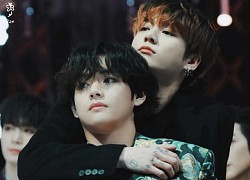 Lụi tim top khoảnh khắc em út Jungkook chăm bẵm V (BTS), thể hiện tính sở hữu: Ngọt đến mức nhìn tưởng ngôn tình!