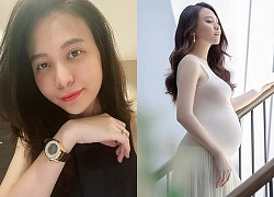 Nhan sắc Đàm Thu Trang khi mang thai