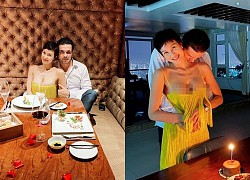 Phương Mai đón sinh nhật cùng chồng Tây, trang phục gợi cảm gây chú ý