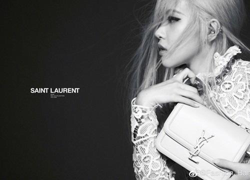 Rosé đẹp ma mị trong quảng cáo của hãng Saint Laurent