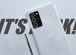 Samsung Galaxy Note20 Ultra được xác nhận đi kèm camera 108MP