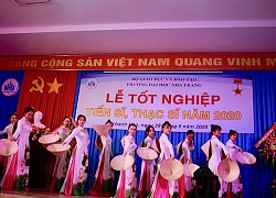 Trường Đại học Nha Trang tổ chức Lễ tốt nghiệp tiến sĩ, thạc sĩ năm 2020