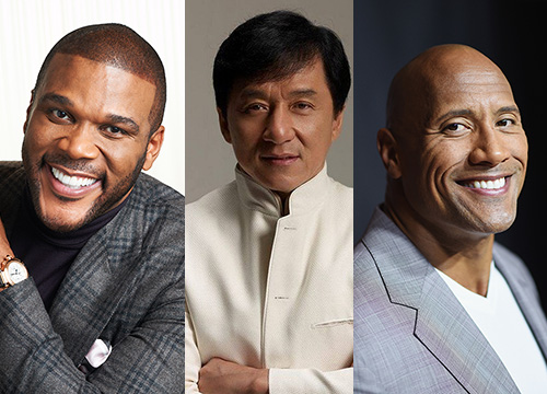 'Forbes' công bố danh sách diễn viên có thu nhập cao nhất thế giới: Thành Long bất ngờ có trong danh sách, Tyler Perry, Dawn Johnson đáng gờm