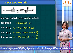 Hướng dẫn ôn thi tốt nghiệp THPT 2020 môn Vật lý: Mạch RLC nối tiếp