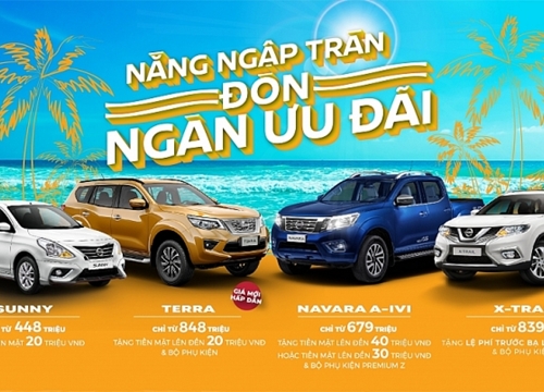 Tháng 6, Nissan Việt Nam tiếp tục khuyến mại