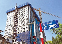 Thành lập Tổ công tác liên ngành xử lý công trình vi phạm trật tự xây dựng tại 8B Lê Trực