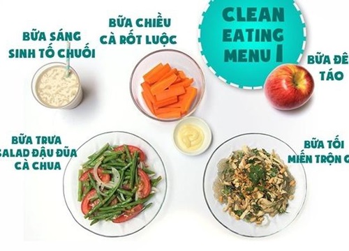 Thực đơn giúp giảm 3 - 5kg cân nặng trong 7 ngày ai cũng có thể tự làm