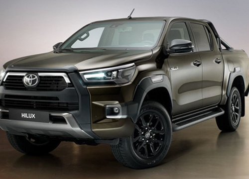 Toyota Hilux 2021 nâng cấp ngoại hình 'đấu' Ford Ranger