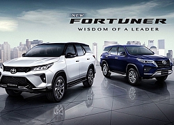 Toyota tăng tính thẩm mỹ cho mẫu xe SUV Fortuner 2021