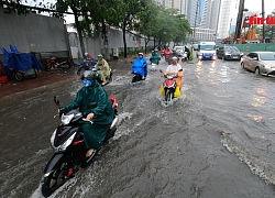 TP Hồ Chí Minh: Mưa không lớn nhưng đã ngập