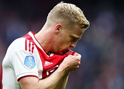 Ajax xác nhận MU hỏi mua Van de Beek