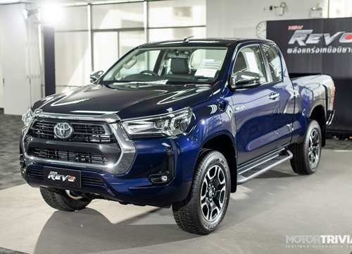 Chi tiết 2 phiên bản Toyota Hilux 2021 vừa ra mắt tại Thái Lan