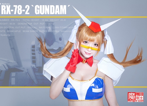 Chiêm ngưỡng phiên bản Gundam "lạ" nhất thế giới, không hề lạnh lùng mà còn cực kỳ nóng bỏng và gợi cảm