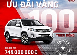 Kia Sorento &#8211; SUV 7 chỗ giá tốt nhất phân khúc, ưu đãi lên đến 100 triệu đồng