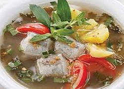 Ngọt mát bát canh cá cháo