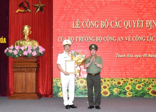 Phó Cục trưởng Cục An ninh mạng giữ chức Giám đốc Công an tỉnh Thanh Hóa