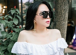 Phượng Chanel khoe vòng 1 khi diện váy trễ vai, điểm sexy tăng mạnh nhưng lần này có phần trễ nải quá đà