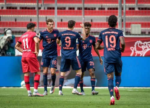 Tường thuật Leverkusen2-4 Bayern Munich vòng 30 Bundesliga