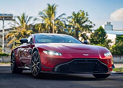 Aston Martin V8 Vantage với gói độ chính hãng AMR lần đầu xuất hiện tại Việt Nam