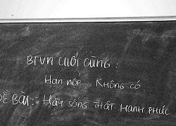 Bài tập về nhà lạ kỳ: Không có hạn nộp nhưng khiến học trò đồng loạt khóc thét &#8220;Giải thế nào thầy ơi?&#8221;