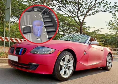 Bán 738 triệu bị chê đắt, chủ xe Việt đặt cốc nước đầy lên động cơ BMW Z4 để minh chứng chất lượng sau 16 năm tuổi