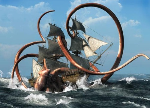 Bí ẩn về sự tồn tại của quái vật Kraken