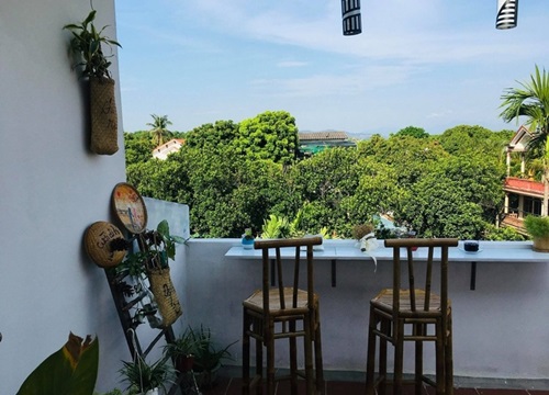 Homestay hoài cổ với nội thất tre