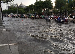 Ngập ở đường Nguyễn Hữu Cảnh: Cống dẫn nước về trạm bơm không đảm bảo