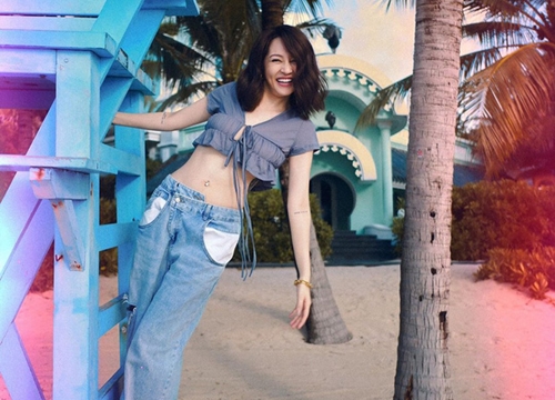 Quần jeans cạp lệch "gây lú" nhưng trendy: Đáng khen là hội gái Việt còn diện trước cả Lisa