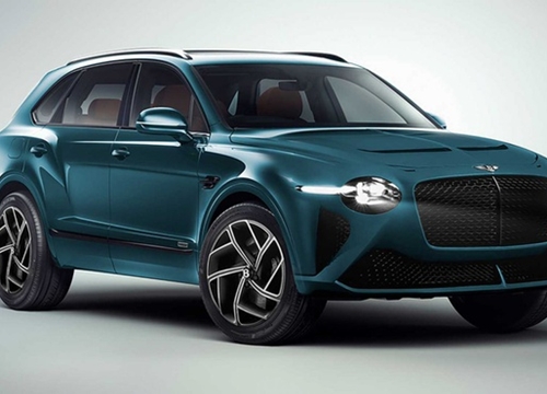 Hé lộ thiết kế của Bentley Bentayga bản facelift