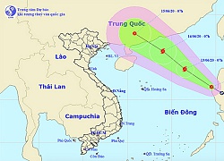 12 giờ tới, bão số 1 di chuyển theo hướng Tây Tây Bắc và có khả năng mạnh thêm