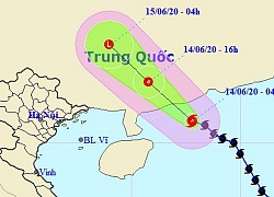 Bão số 1 giật cấp 11, Hà Nội mưa to