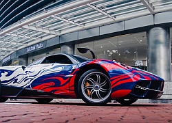 Cận cảnh 'thần gió' Pagani Huayra duy nhất tại Việt Nam