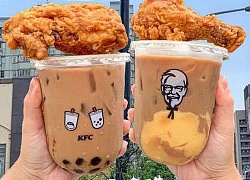 KFC ra mắt trà sữa trân châu, có combo bán kèm gà rán: Vậy là kế hoạch ăn kiêng "ra chuồng gà"