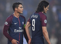 Thiago Silva và Cavani chia tay PSG