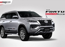 Toyota Fortuner 2021 bổ sung gói phụ kiện thể thao TRD Sportivo