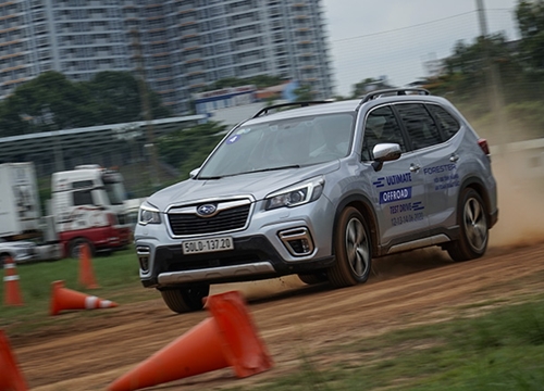 Trải nghiệm cầm lái xe Subaru Forester chinh phục Offroad giữa TP.HCM