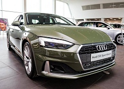Cận cảnh phiên bản màu xanh quân đội của Audi A5 Sportback 2020