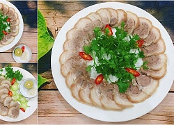 Chỉ cần làm thêm một bước, món thịt lợn luộc của bạn trắng tinh, thơm nức mềm tan ai cũng thích